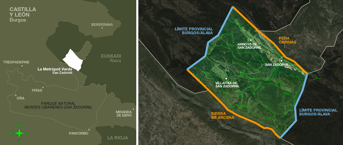 LA METROPOLI VERDE MAPA A